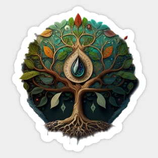 Tree of Life - Designs for a Green Future Sticker